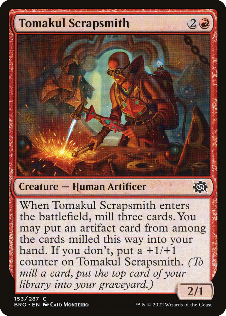 Tomakul Scrapsmith (BRO-153) - The Brothers' War