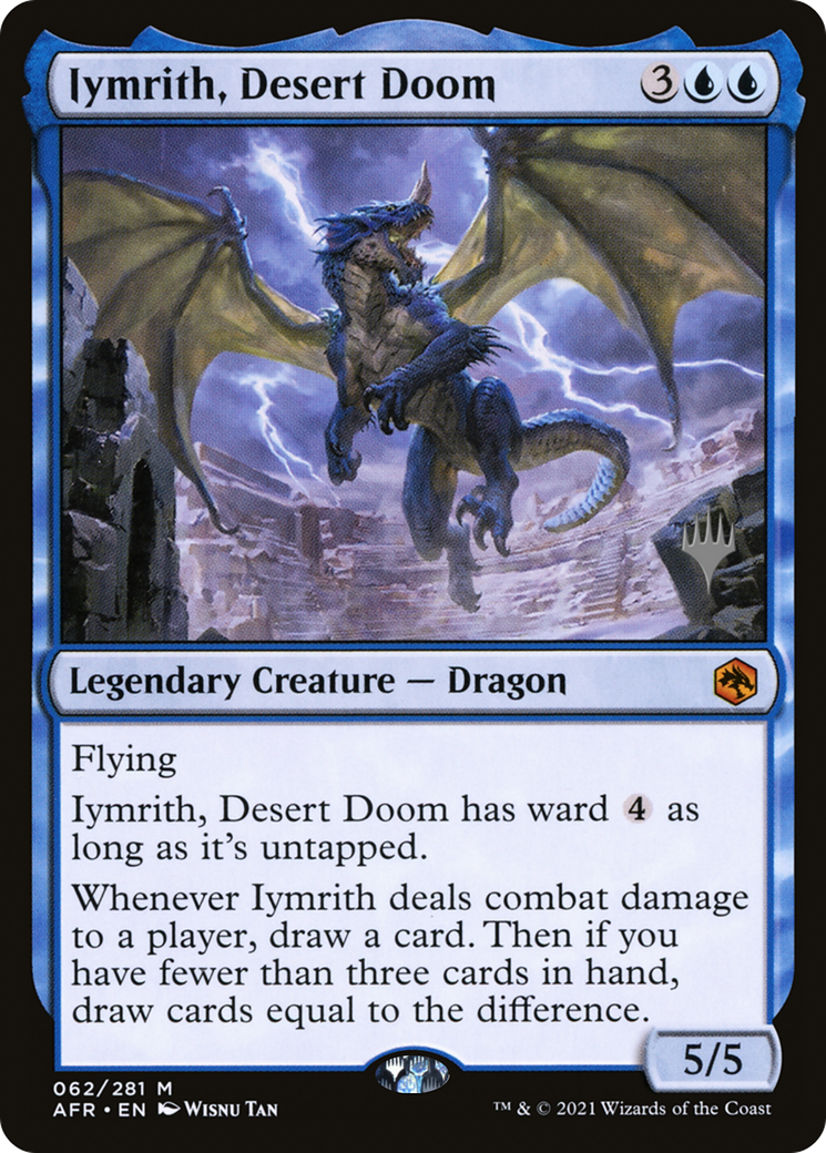 Iymrith, Desert Doom (PPAFR-62P) - Adventures in the Forgotten Realms Promos Foil