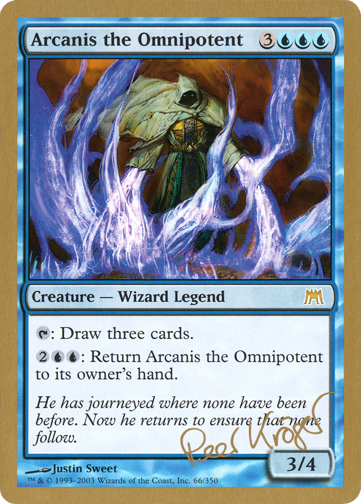 Arcanis the Omnipotent - 2003 Peer Kroger (ONS) (WCD-PK66) - World Championship Decks 2003