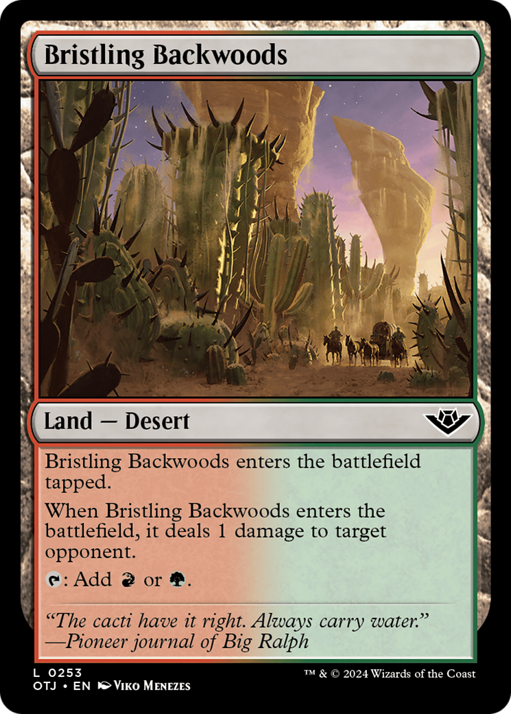 Bristling Backwoods (OTJ-253) - Outlaws of Thunder Junction