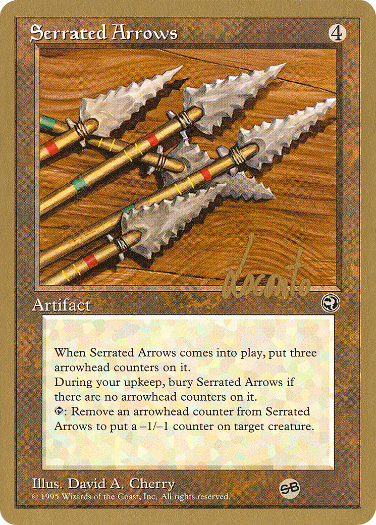 Serrated Arrows - 1996 Michael Loconto (HML) (SB) (WCD-ML110SB) - Pro Tour Collector Set
