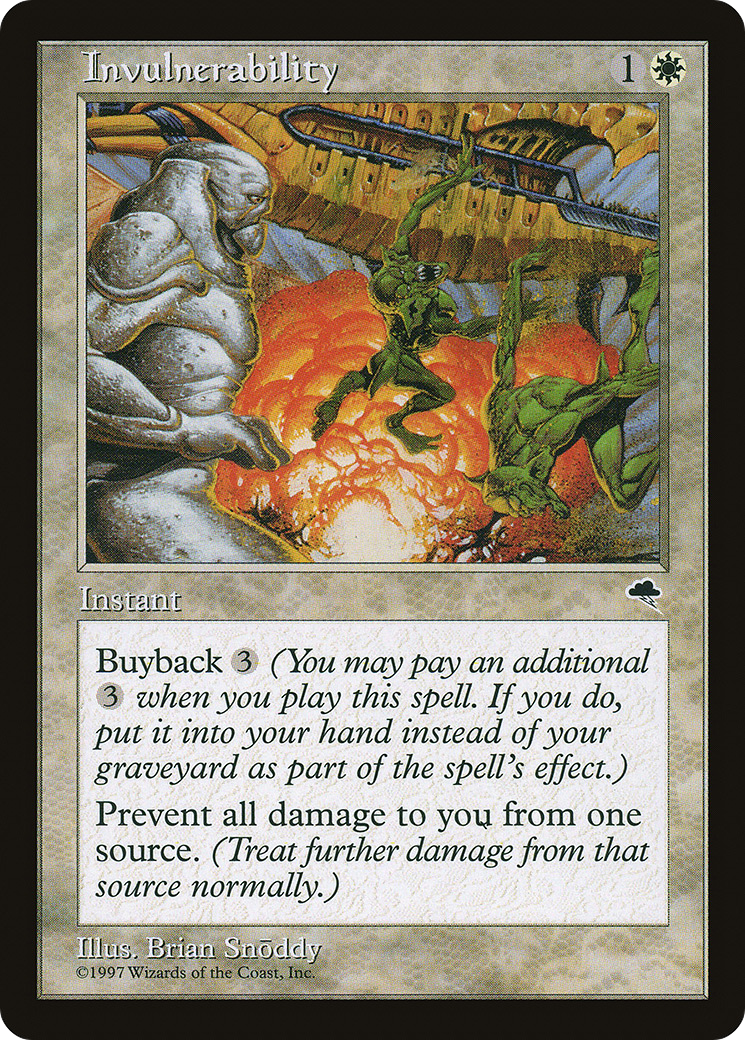 Invulnerability (TMP-025) - Tempest