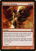 Word of Seizing (TSP-188) - Time Spiral Foil