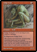 Sedge Troll (PRM-209) - Magic Online Promos Foil