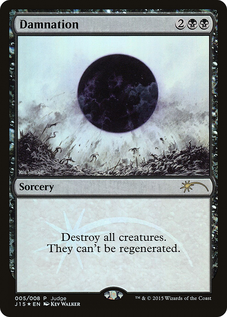 Damnation (JDG-005) - Judge Gift Cards 2015 Foil