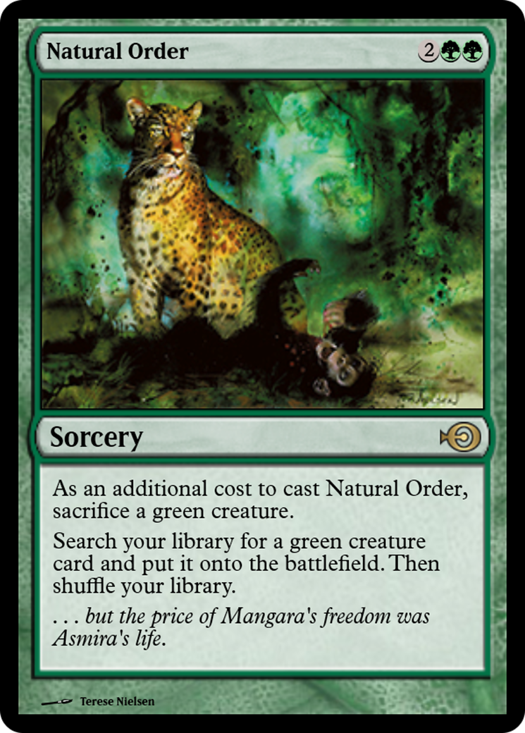 Natural Order (PRM-43536) - Magic Online Promos Foil