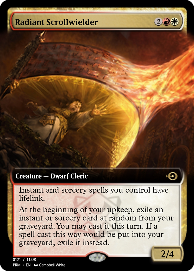 Radiant Scrollwielder (PRM-90214) - Magic Online Promos Foil