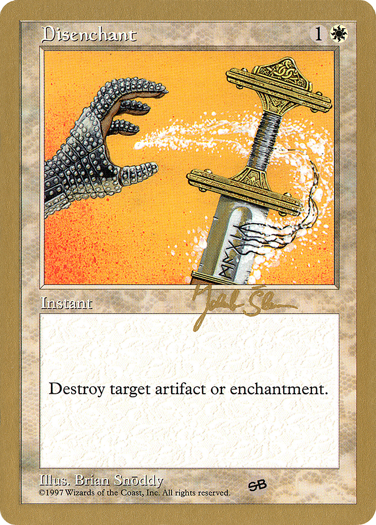 Disenchant - 1997 Jakub Slemr (5ED) (SB) (WCD-JS26SB) - World Championship Decks 1997