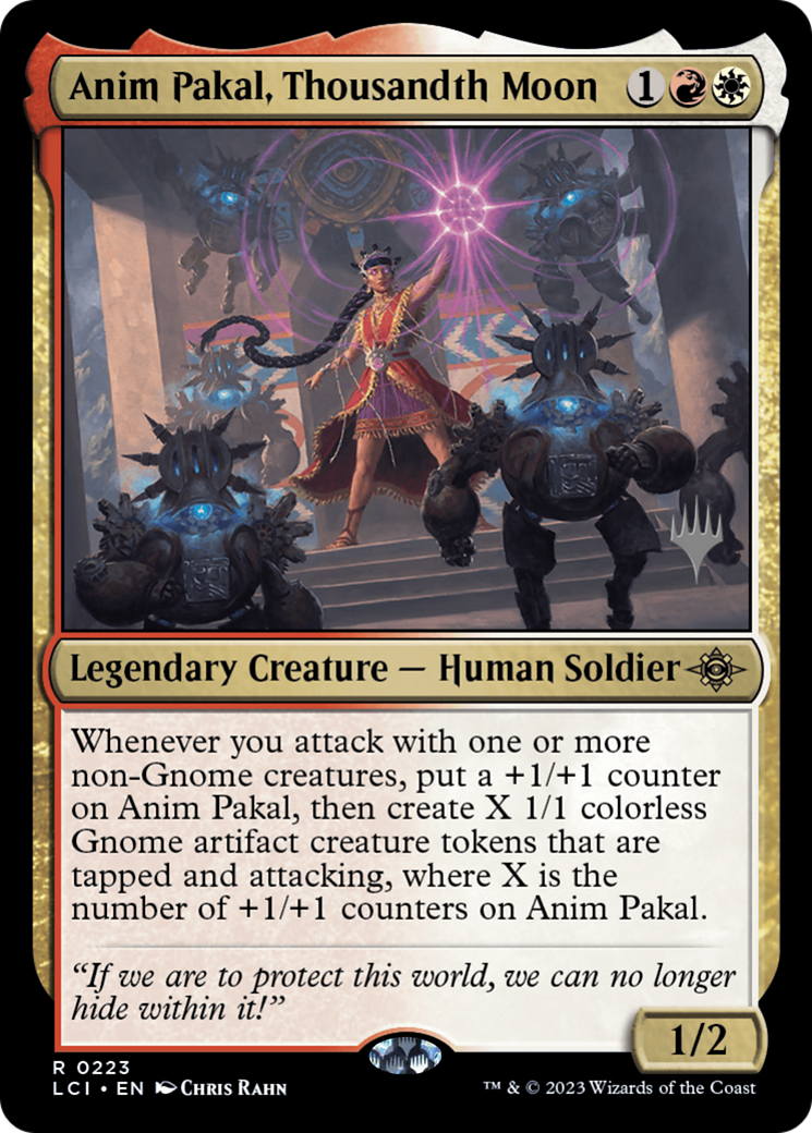 Anim Pakal, Thousandth Moon (PPLCI-223P) - The Lost Caverns of Ixalan Promos