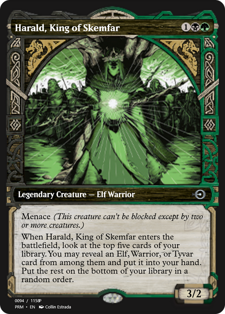 Harald, King of Skemfar (PRM-88388) - Magic Online Promos