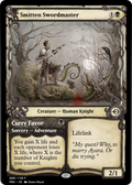 Smitten Swordmaster // Curry Favor (PRM-78766) - Magic Online Promos Foil