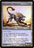 Razormane Masticore (10E-340★) - Tenth Edition Foil