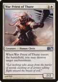 War Priest of Thune (M11-038) - Magic 2011 Foil