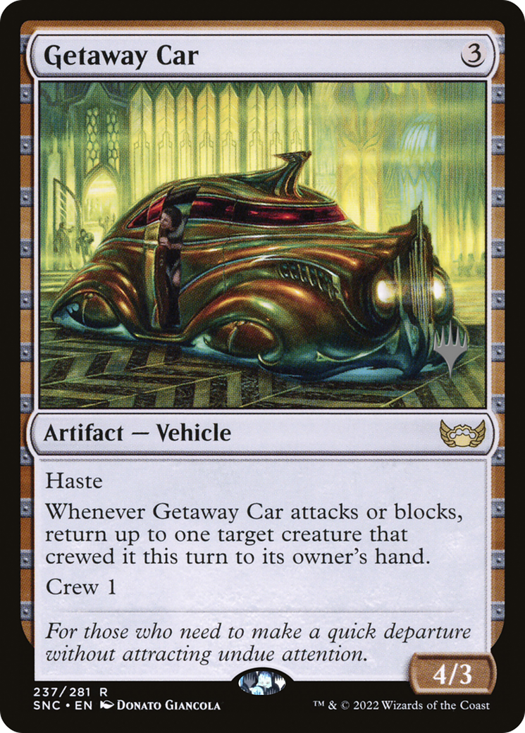 Getaway Car (PPSNC-237P) - Streets of New Capenna Promos Foil
