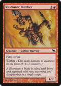 Rustrazor Butcher (SHM-105) - Shadowmoor