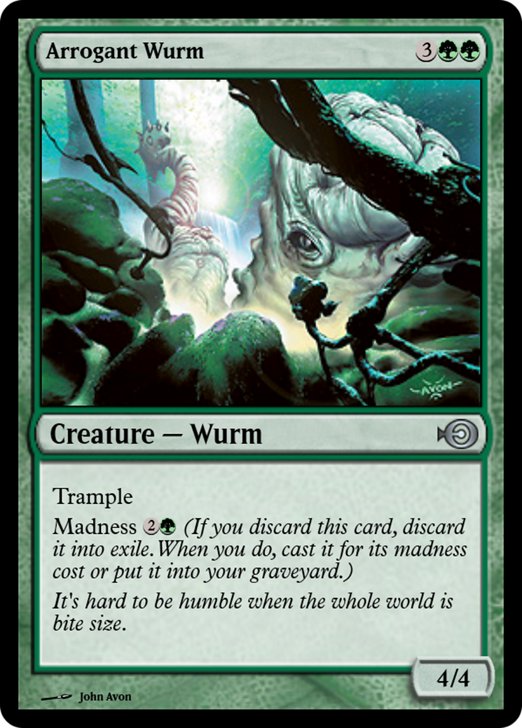 Arrogant Wurm (PRM-36246) - Magic Online Promos Foil