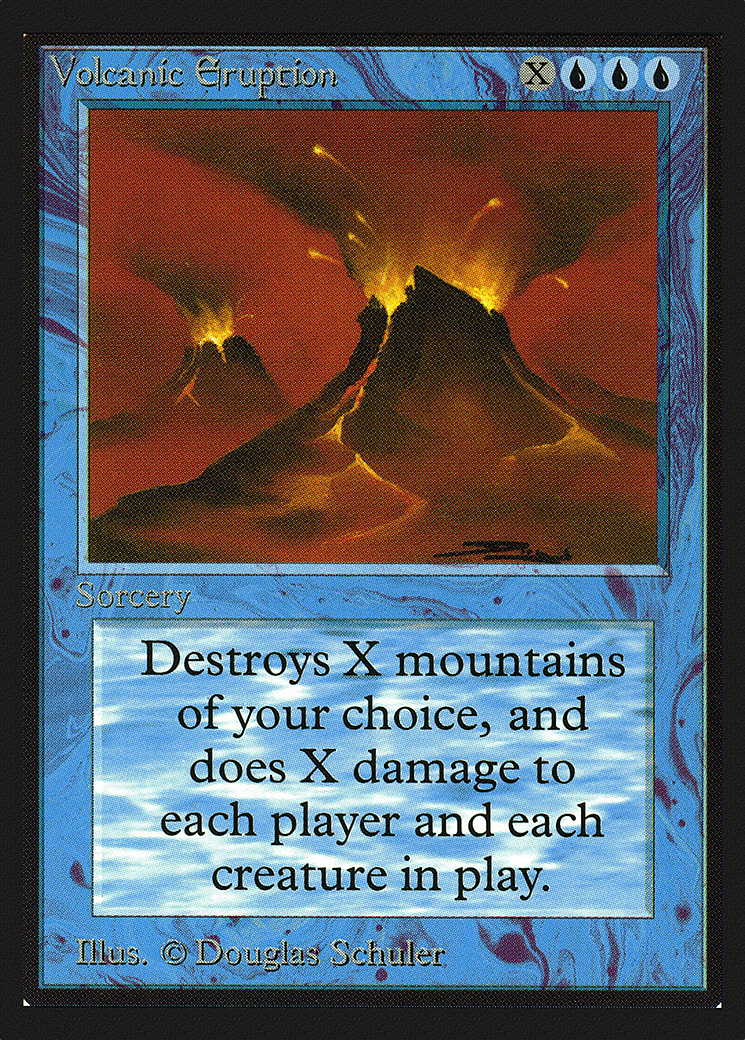 Volcanic Eruption (IE) (IED-089) - Intl. Collectors' Edition