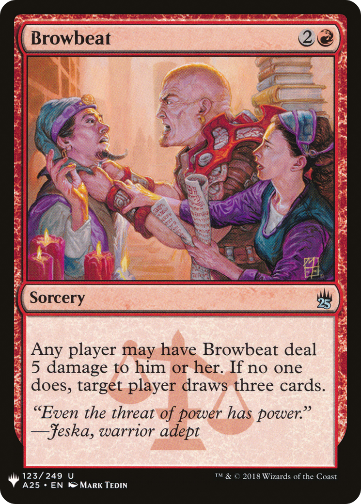 Browbeat (LIST-123) - The List