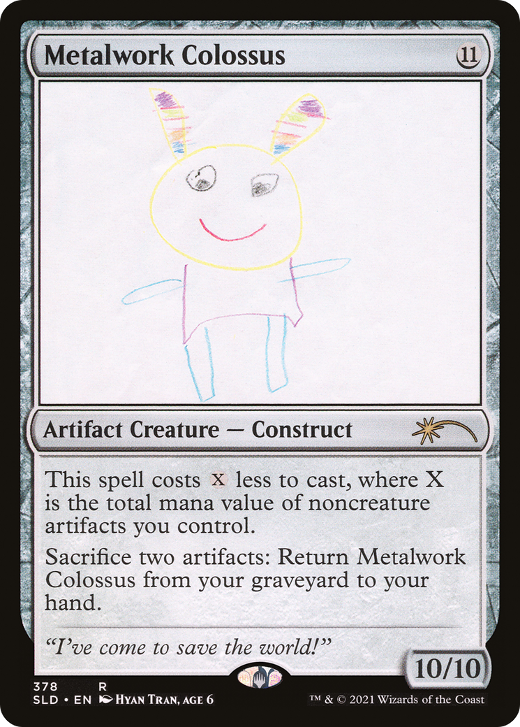 Metalwork Colossus (378) (SLD-378) - Secret Lair Drop Foil