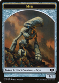 Myr // Pentavite Double-sided Token (C14-28 // 29) - Commander 2014 Tokens