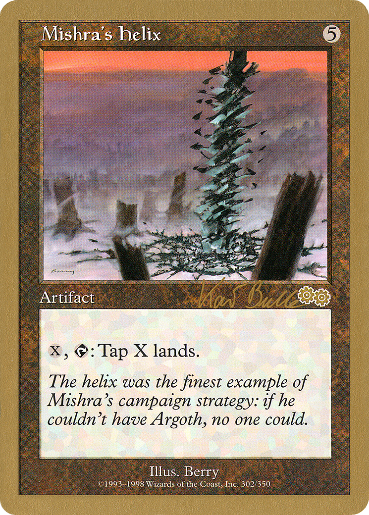 Mishra's Helix - 1999 Kai Budde (USG) (WCD-KB302) - World Championship Decks 1999