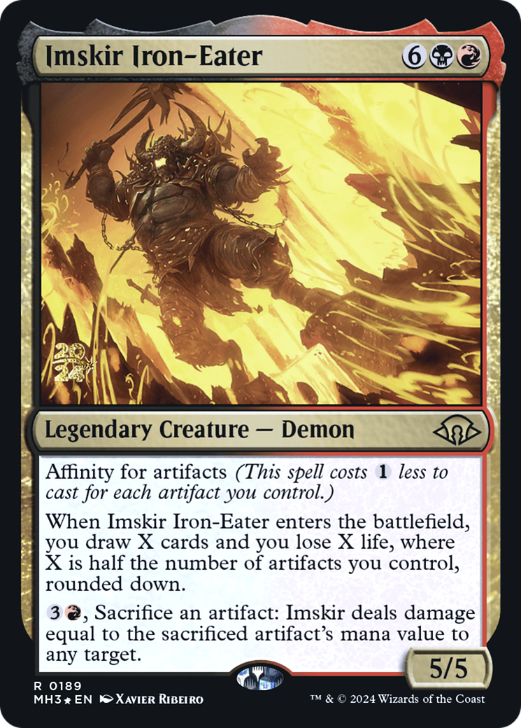 Imskir Iron-Eater (PRE-189S) - Modern Horizons 3 Promos Foil