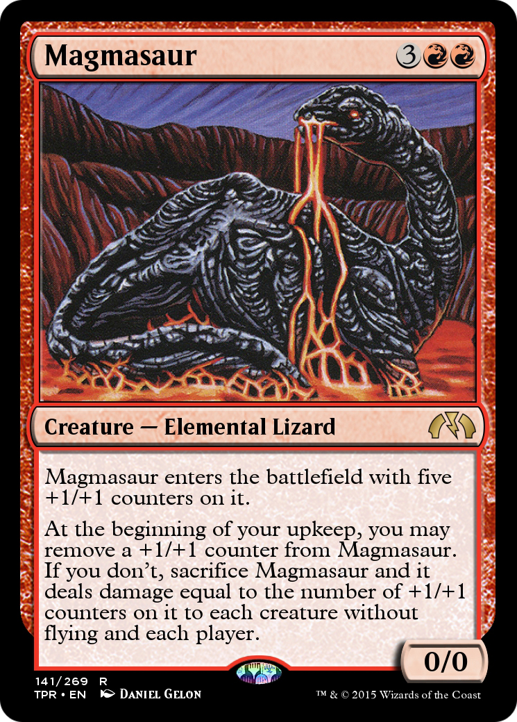 Magmasaur (TPR-141) - Tempest Remastered Foil