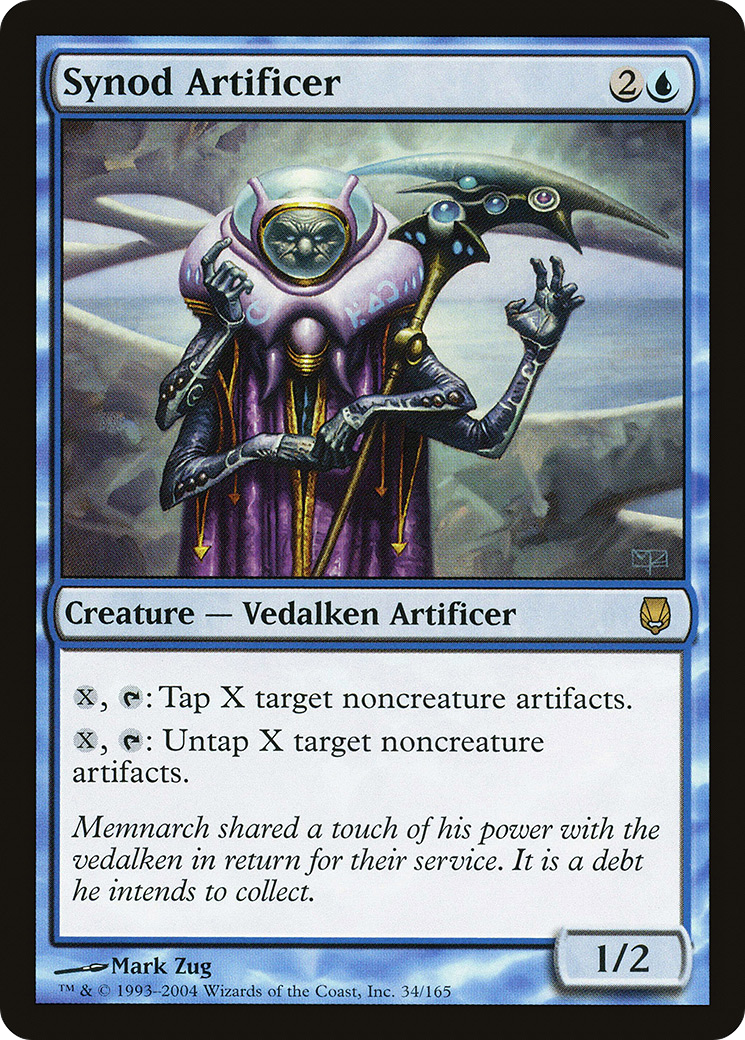 Synod Artificer (DST-034) - Darksteel
