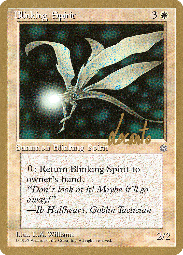 Blinking Spirit - 1996 Michael Loconto (ICE) (WCD-ML8) - Pro Tour Collector Set