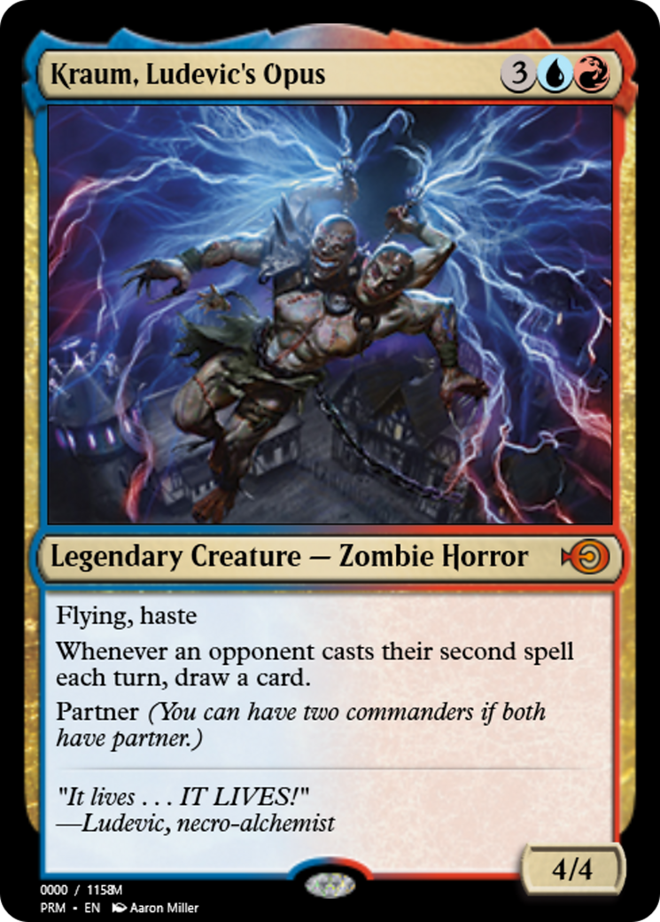Kraum, Ludevic's Opus (PRM-86162) - Magic Online Promos Foil