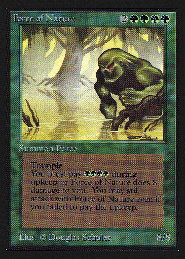 Force of Nature (IE) (IED-195) - Intl. Collectors' Edition