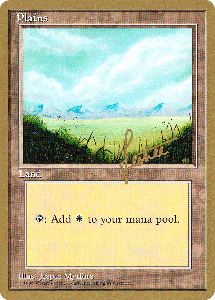 Plains (C) - 1996 Bertrand Lestree (4ED) (WCD-BL366) - Pro Tour Collector Set