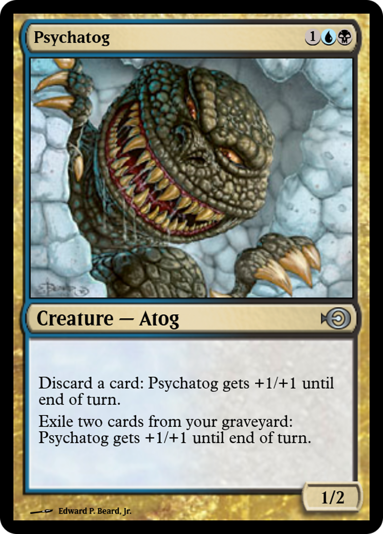 Psychatog (PRM-31467) - Magic Online Promos Foil