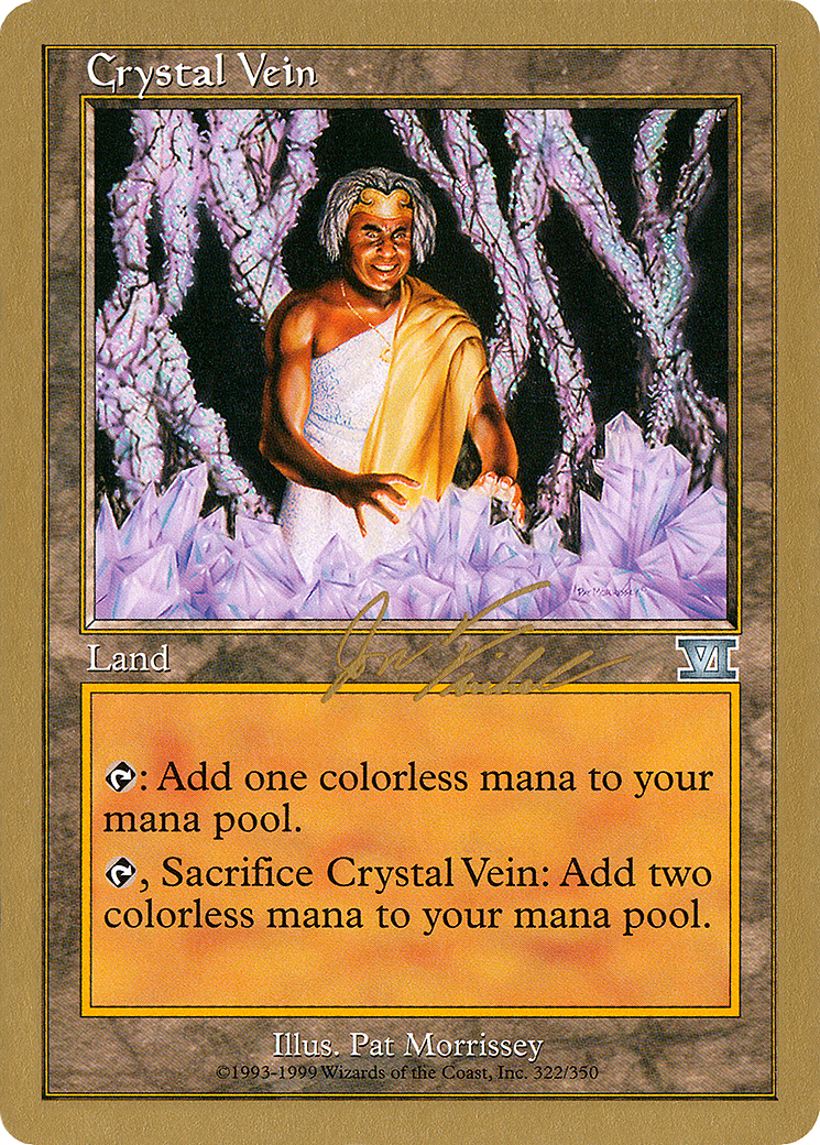 Crystal Vein - 2000 Jon Finkel (6ED) (WCD-JF322) - World Championship Decks 2000