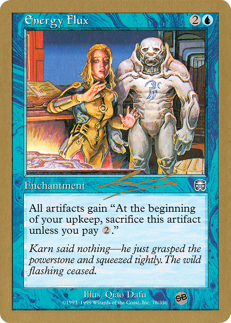 Energy Flux - 2000 Nicolas Labarre (MMQ) (WCD-NL78SB) - World Championship Decks 2000