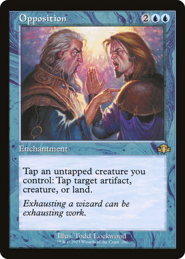 Opposition (Retro Frame) (DMR-290) - Dominaria Remastered