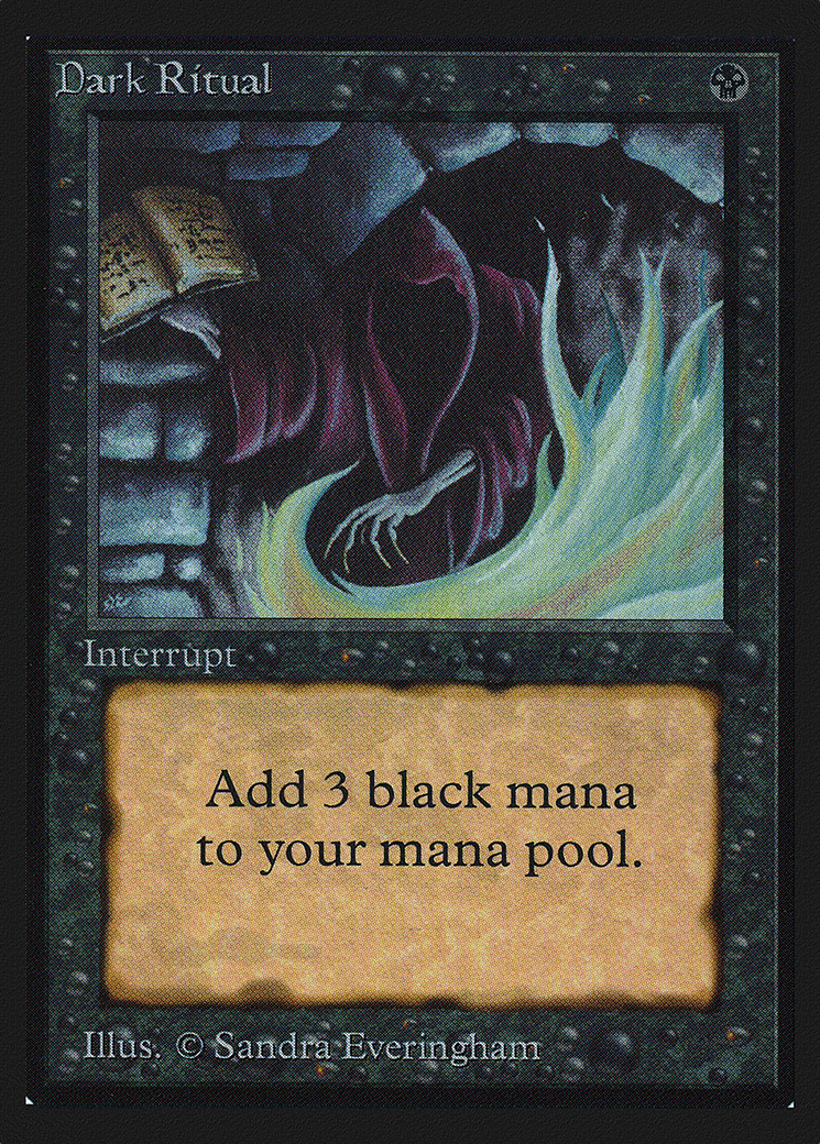 Dark Ritual (IE) (IED-099) - Intl. Collectors' Edition