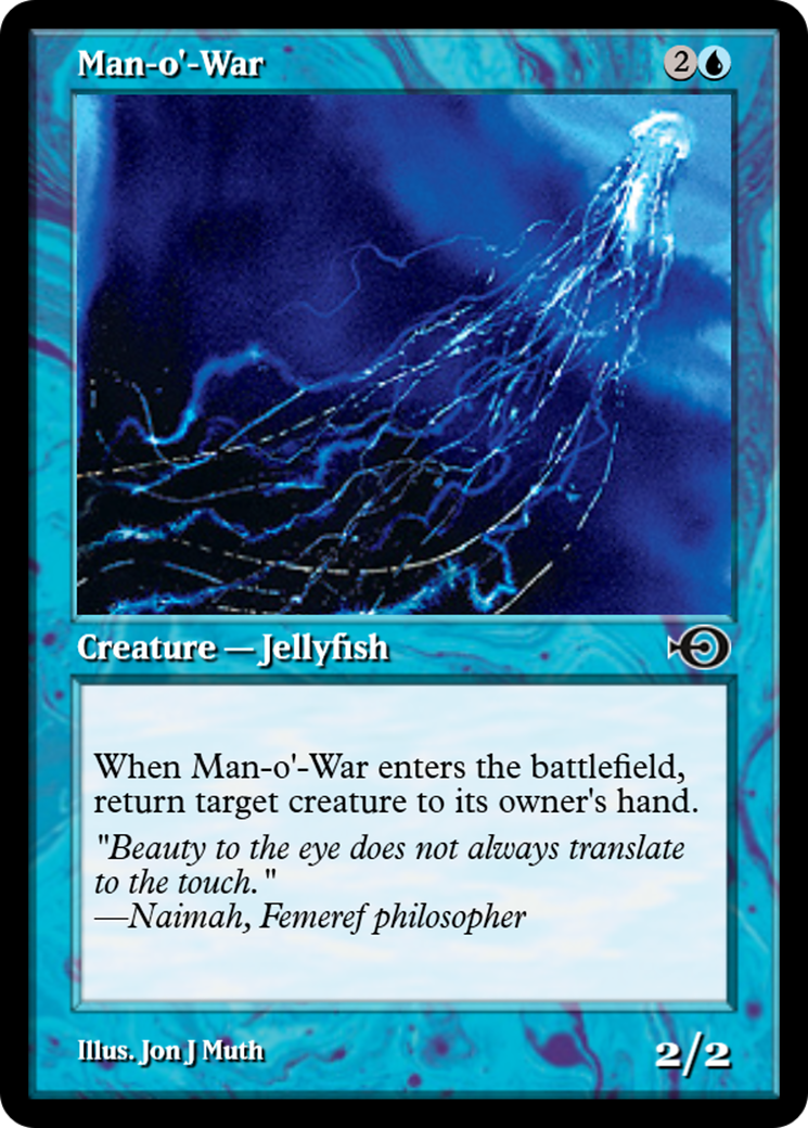 Man-o'-War (PRM-36010) - Magic Online Promos Foil