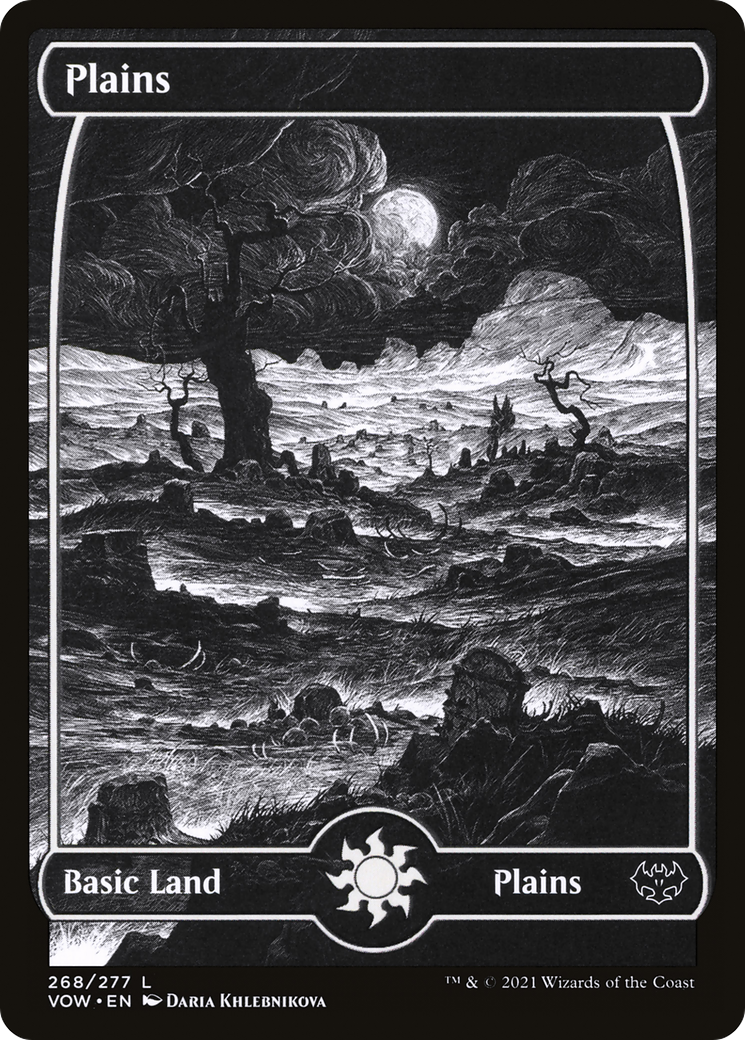 Plains (268) (VOW-268) - Innistrad: Crimson Vow: (Showcase)