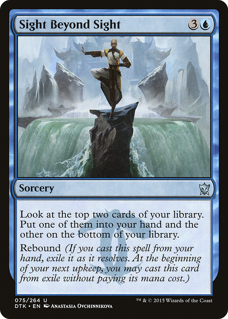 Sight Beyond Sight (DTK-075) - Dragons of Tarkir