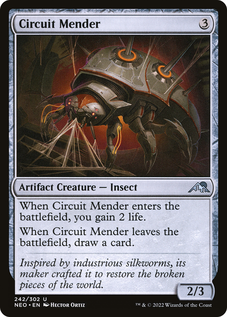 Circuit Mender (NEO-242) - Kamigawa: Neon Dynasty Foil