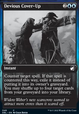 Devious Cover-Up (DBL-048) - Innistrad: Double Feature