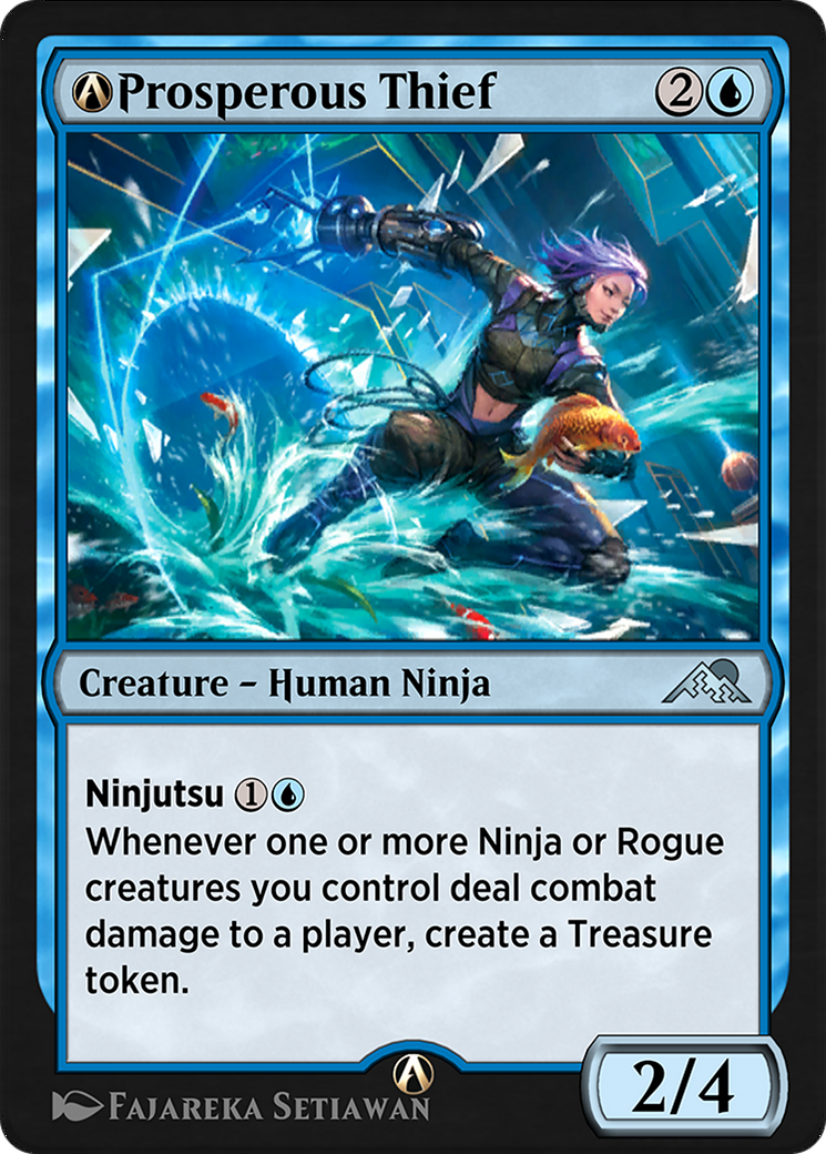 A-Prosperous Thief (NEO-A-73) - Kamigawa: Neon Dynasty