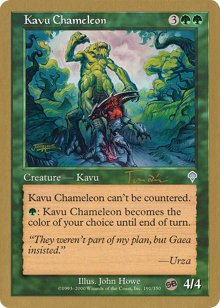 Kavu Chameleon - 2001 Jan Tomcani (INV) (SB) (WCD-JT191SB) - World Championship Decks 2001