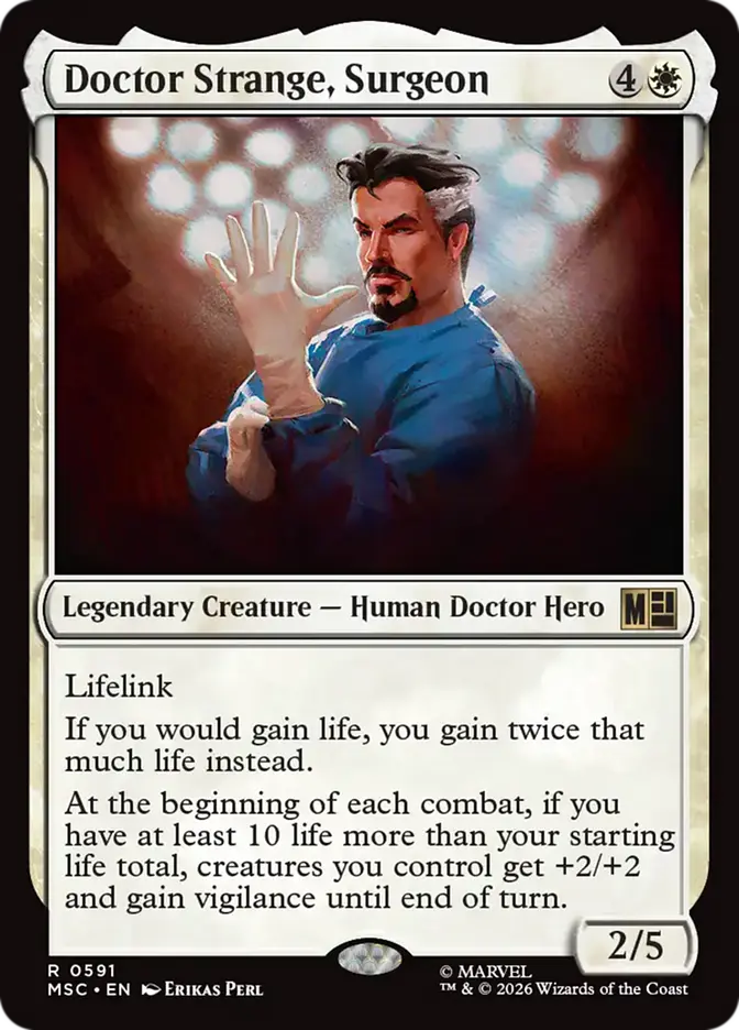Doctor Strange, Surgeon (MSC-0591) Foil