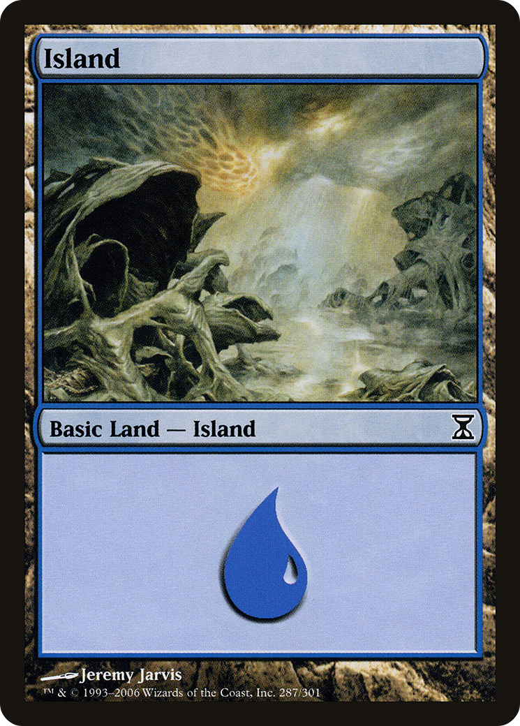 Island (287) (TSP-287) - Time Spiral Foil