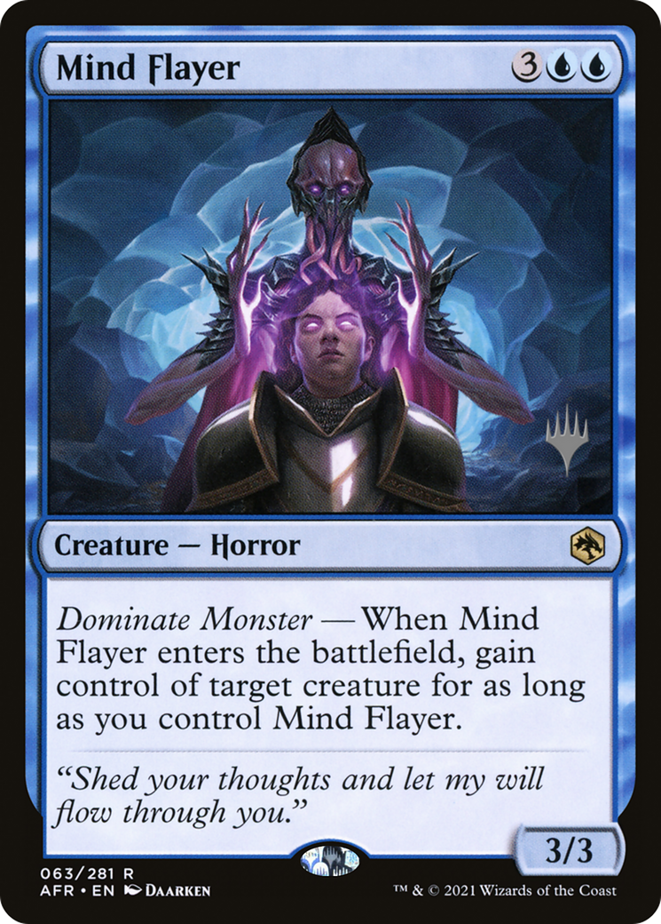Mind Flayer (PPAFR-63P) - Adventures in the Forgotten Realms Promos Foil