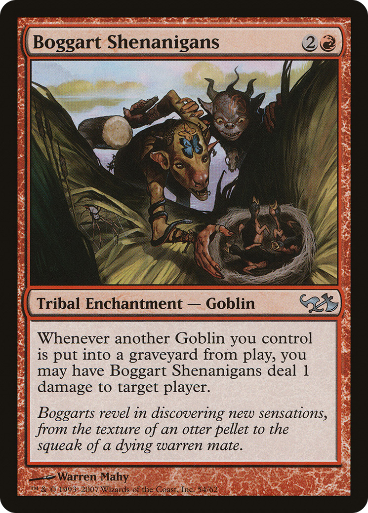 Boggart Shenanigans (EVG-054) - Duel Decks: Elves vs. Goblins