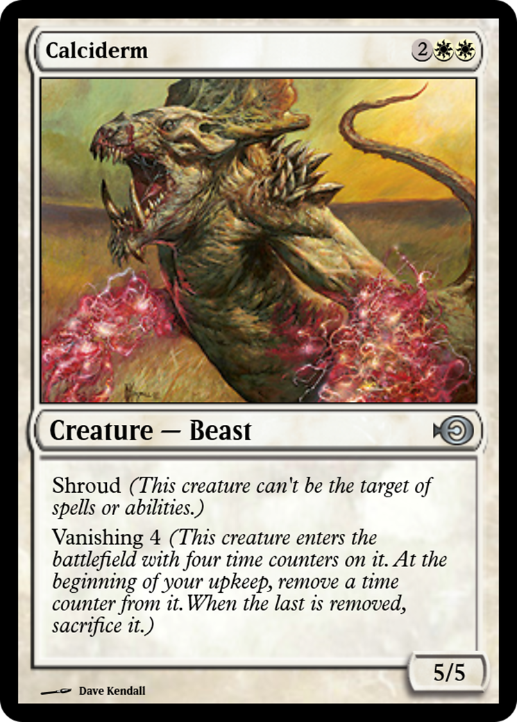 Calciderm (PRM-35988) - Magic Online Promos Foil