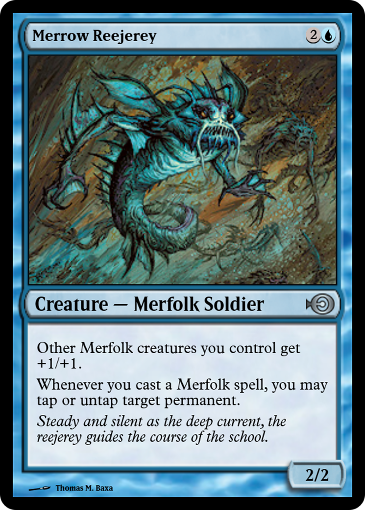 Merrow Reejerey (PRM-36164) - Magic Online Promos Foil